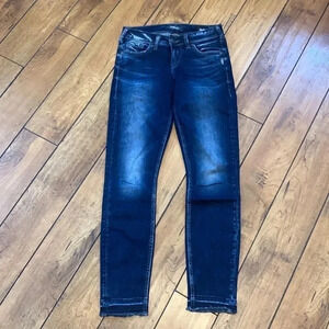 Silver Tuesday mid ankle skinny jeans